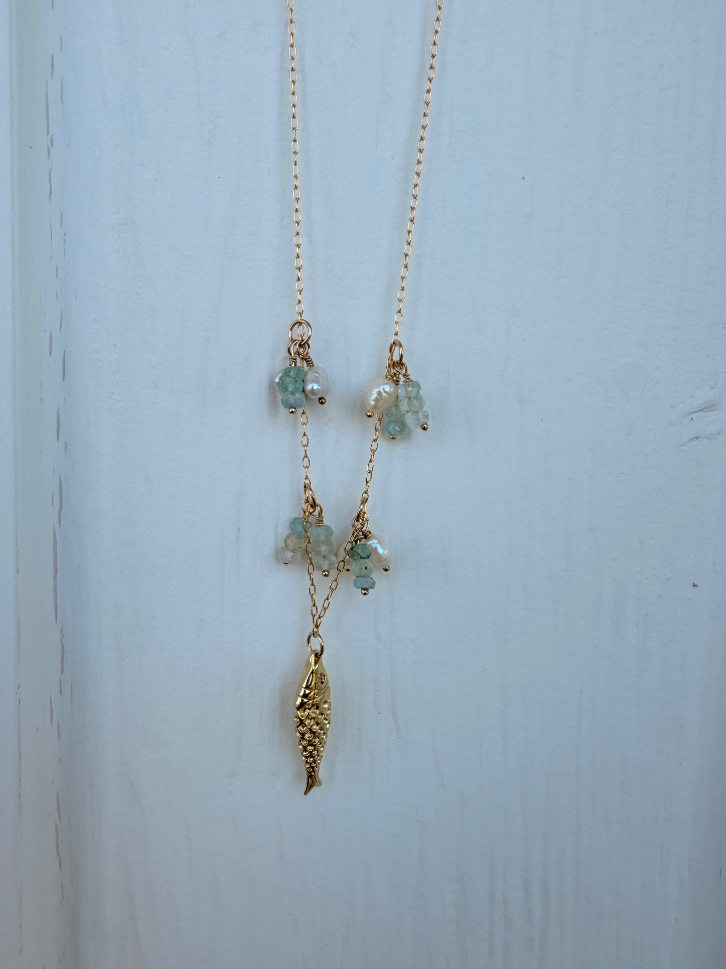 Gemmie fish necklace