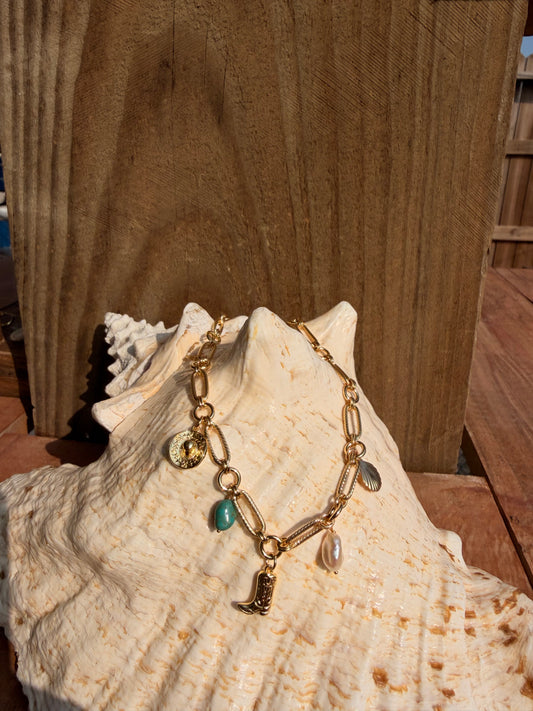 Coastal cowgirl necklace