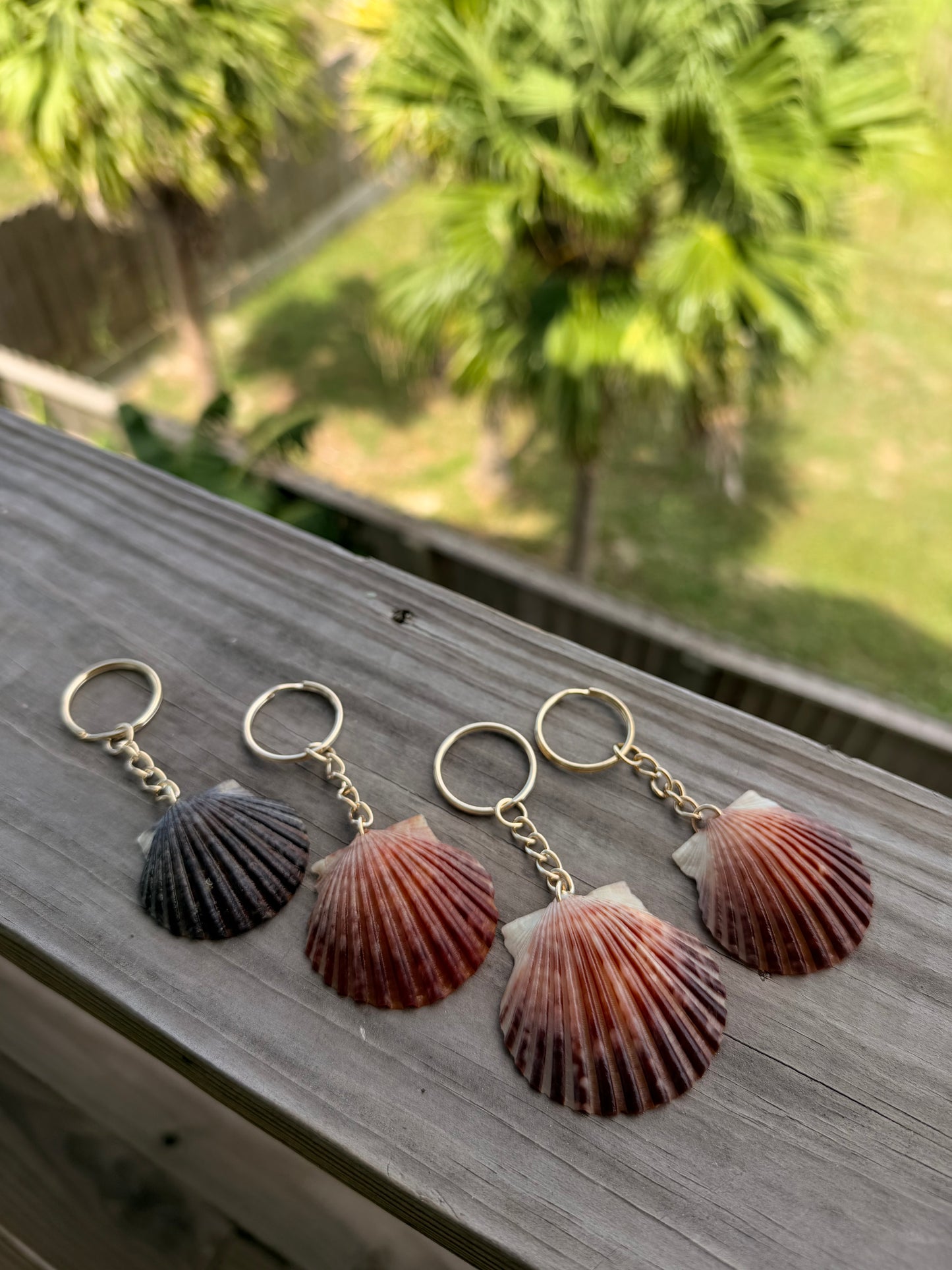 Gulf coast keychain (red)